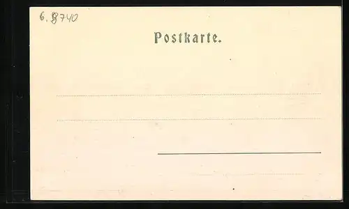 AK Neustadt a. Saale, Ortsansicht aus der Vogelschau