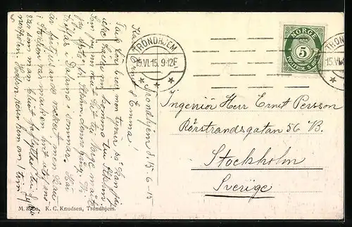 AK Trondhjem, Torvet og Vor Frue Kirke