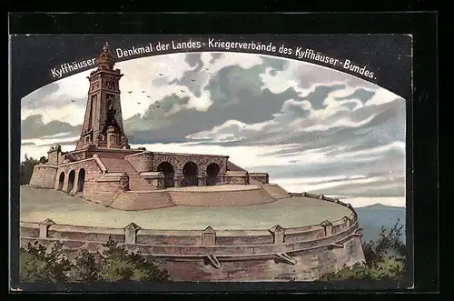 AK Kyffhäuser, Kaiser Wilhelm-Denkmal