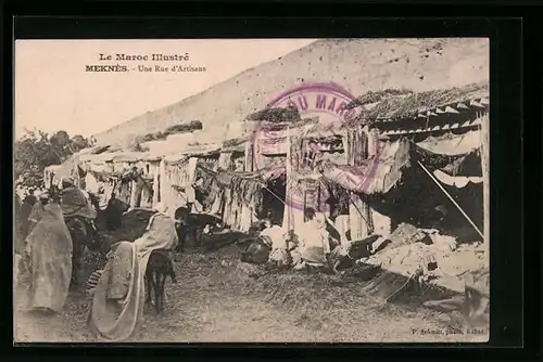 AK Meknès, Une Rue d`Artisans