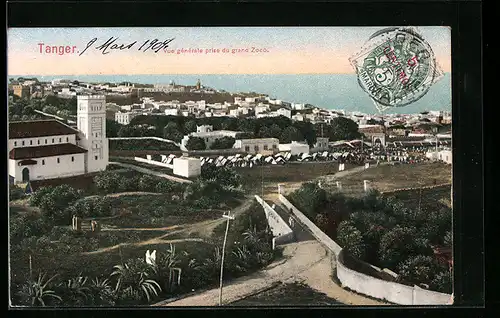 AK Tanger, Vue générale prise du grand Zoco