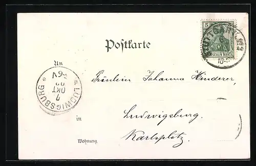 Lithographie Stuttgart, Neues Rathaus