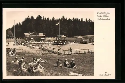 AK Finsterbergen / Thür. Wald, Schwimmbad