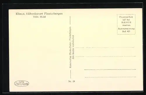 AK Finsterbergen / Thür. Wald, Schwimmbad