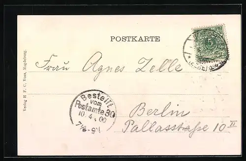 Passepartout-AK Magdeburg, Dom