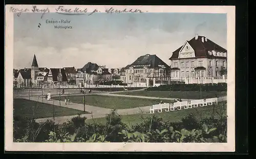 AK Essen / Ruhr, Moltkeplatz