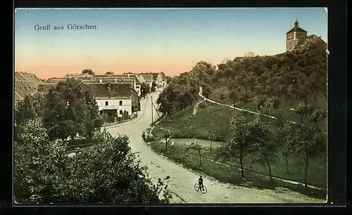 AK Görschen, Partie am Ortseingang