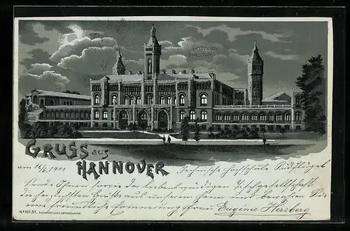 Mondschein-Lithographie Hannover, Technische Hochschule