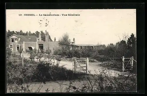 AK Oissel, le Sanatorium, Vue Générale