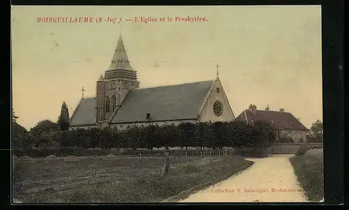 AK Boisguillaume, l`Eglise et le Presbytère
