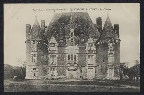 AK Martainville-sur-Ry, le Chateau