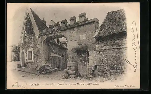 AK Oissel, Porte de la Ferme des Grands Mornons