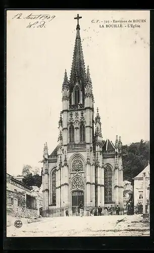 AK La Bouille, l`Église