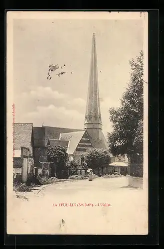 AK La Feuillie, l`Eglise