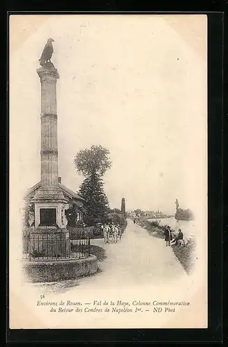 AK La Haye, Colonne Commémorative du Retour des Cendres de Napoleon I.