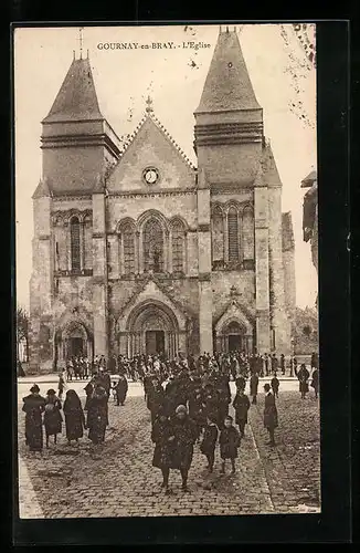 AK Gournay-en-Bray, l`Eglise