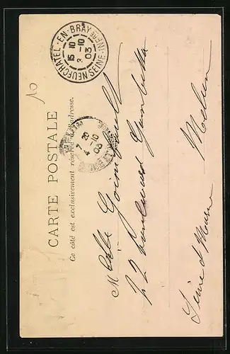 AK Neufchatel-en-Bray, Rue Denoyelle, Maison Renaissance