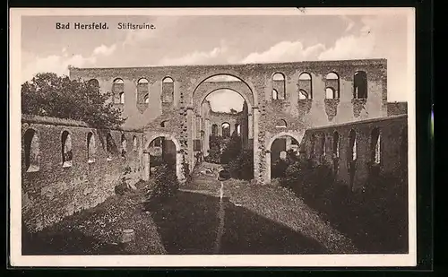 AK Bad Hersfeld, Die Stiftsruine