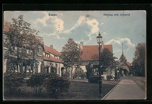 AK Essen, Eingang zum Altenhof