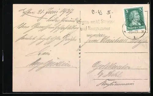 AK Essen, Städtischer Saalbau