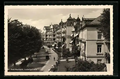 AK Bad Nauheim, Ludwigstrasse aus der Vogelschau