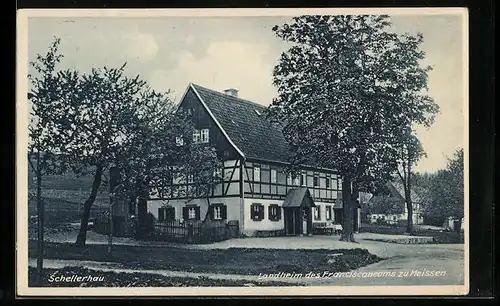 AK Schellerhau, Landheim des Franciscaneums zu Meissen