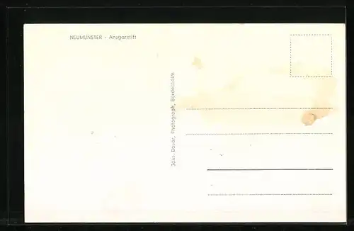 AK Neumünster, Ansgarstift, Gebäudeansichten