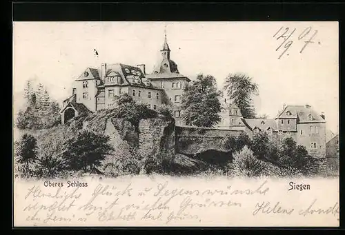 AK Siegen, Oberes Schloss