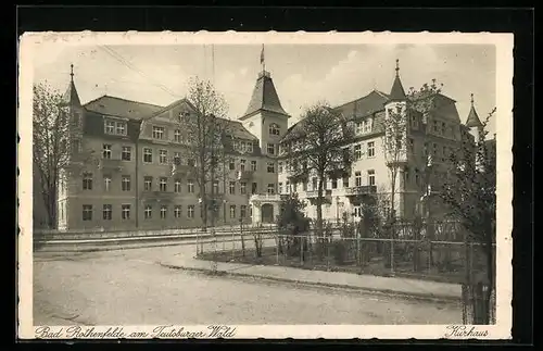 AK Bad Rothenfelde am Teutoburger Wald, Partie am Kurhaus
