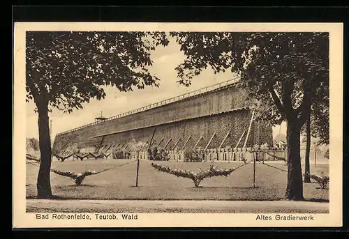 AK Bad Rothenfelde /Teutob. Wald, Altes Gradierwerk
