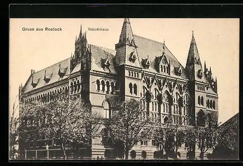 AK Rostock, Partie am Ständehaus