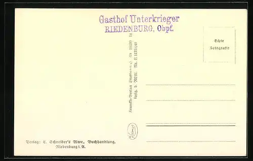 AK Riedenburg i. Altmühltal, Ortsansicht aus der Vogelschau