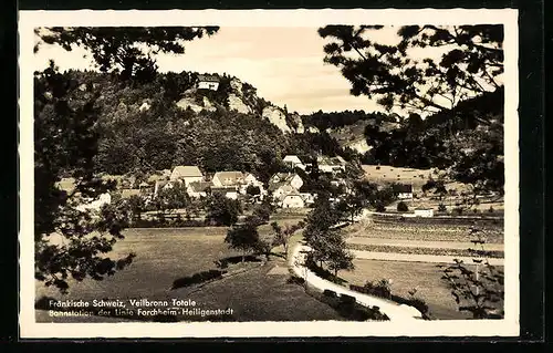 AK Veilbronn /Fränkische Schweiz, Ortsansicht aus der Vogelschau