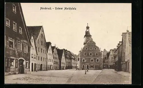 AK Hersbruck, Partie am Unteren Marktplatz