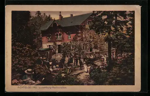 AK Wunsiedel i. Fichtelgebirge, Luisenburg-Restauration