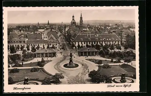 AK Mannheim, Blick vom Schloss
