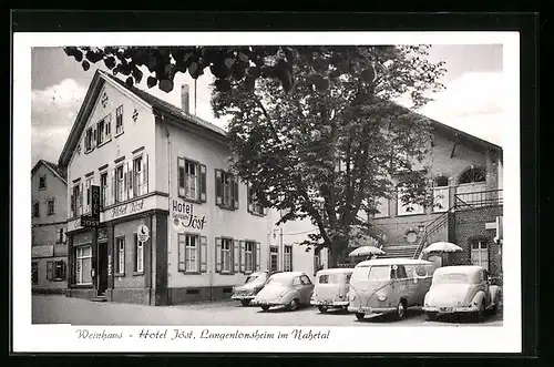 AK Langenlonsheim /Nahe, Weinhaus-Hotel Jöst