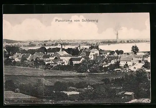 AK Schleswig, Panorama der Stadt