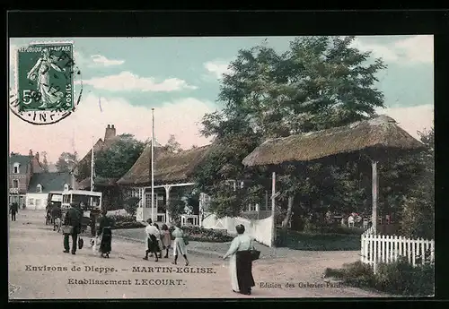 AK Martin-Eglise, Etablissement Lecourt