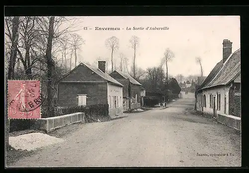 AK Envermeu, La sortie d`Auverville