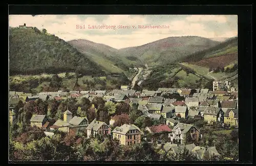 AK Bad Lauterberg /Harz, Ortsansicht von Ritschershöhe