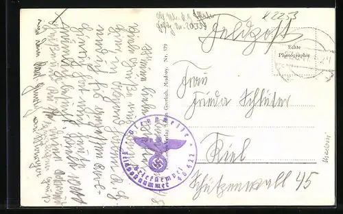 AK Bansin, Haus Asgard mit Terrasse