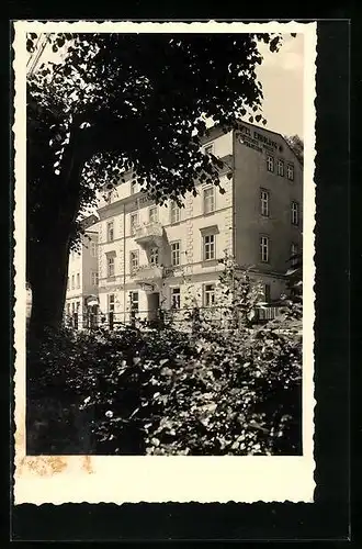 AK Bad Schandau, Hotel Erholung, Bes.: Wilh. Jäckel