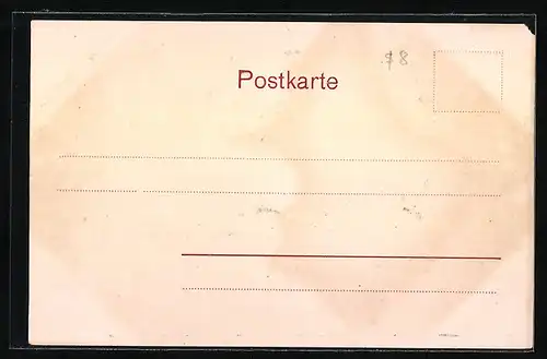 AK Heidelberg, Grosses Fass mit Treppe