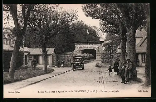 AK Grignon, Ecole Nationale d`Agriculture, Entrée principale