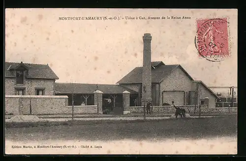 AK Montfort-L`Amaury, Usine à Gaz, Avenue de la Reine Anne