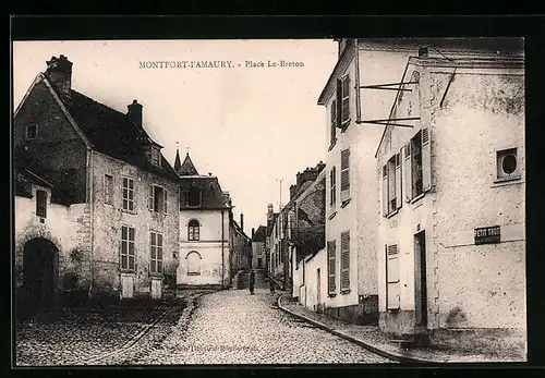 AK Montfort L`Amaury, Place Le-Breton
