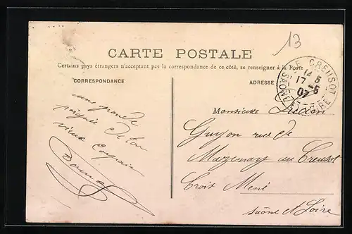 AK Maisons-Laffitte, Arrivee d`un Regiment, Pharmacie