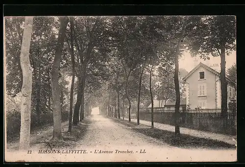 AK Maisons-Laffitte, L`Avenue Tronchet