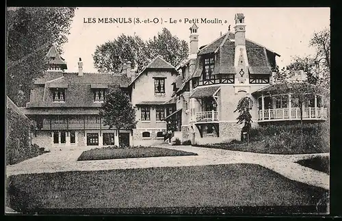 AK Les Mesnuls, Le petit Moulin